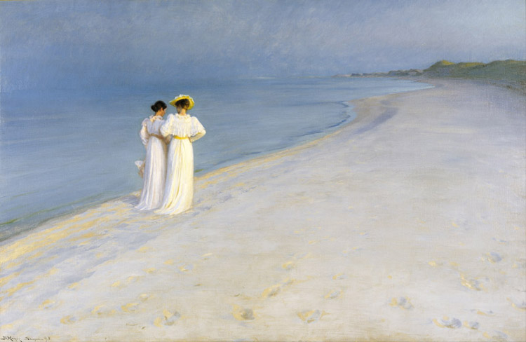 Summer Evening on the Southern Beach (nn03)